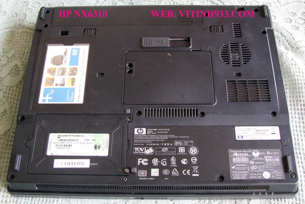HP NX6310 Dou Core T2400... Máy đẹp, có số lượng. Giá siêu rẻ ! - 2