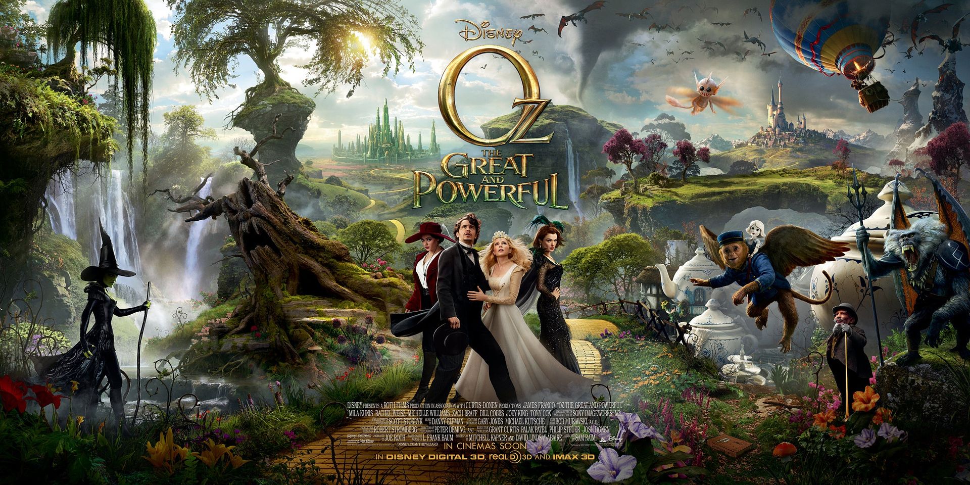 New Oz  the Great and Powerful Trailer  Which Witch is Which