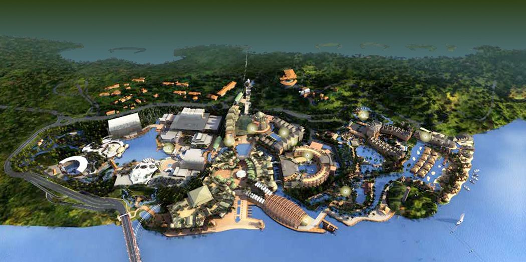 Singapore Map 3D