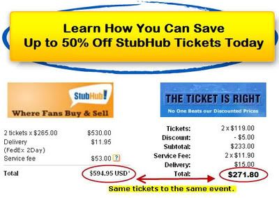 StubHub Discounts | Fan Codes | #1 Ticket.
