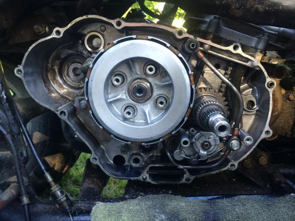 does wrist pin knock go away with throttle? Honda ATV Forum