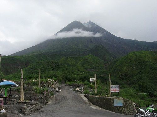 Letusan gunung Merapi