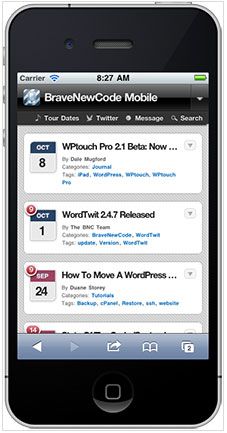 plugin wp touch