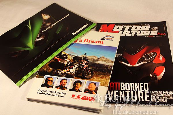 Buku, Majalah dan Katalog motor Kawasaki