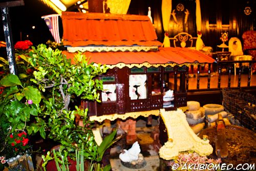 rumah mini tradisional melayu