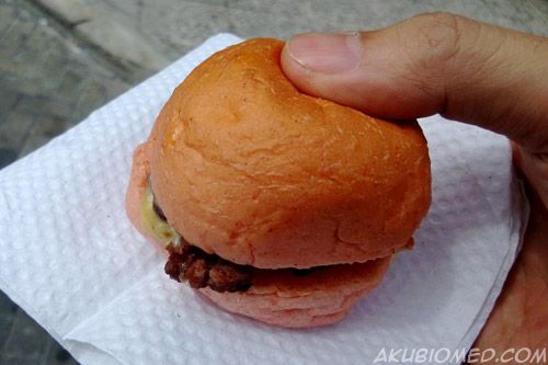 burger crayon