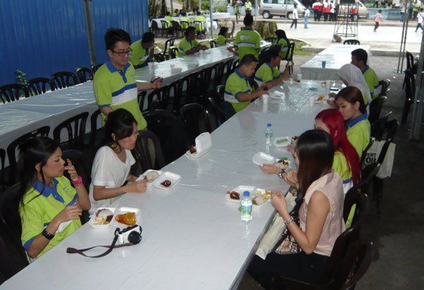 Gang blogger bersarapan nasi lemak