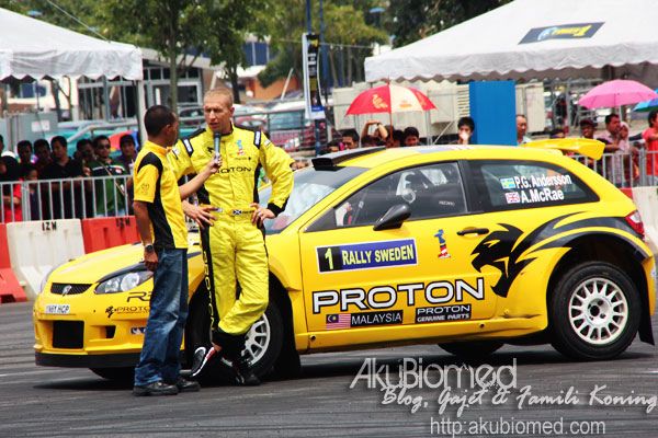 Alistair McRae pelumba rallu Satria Neo