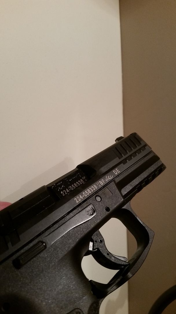 VP9 Slide Lock Weld Marks Page 1