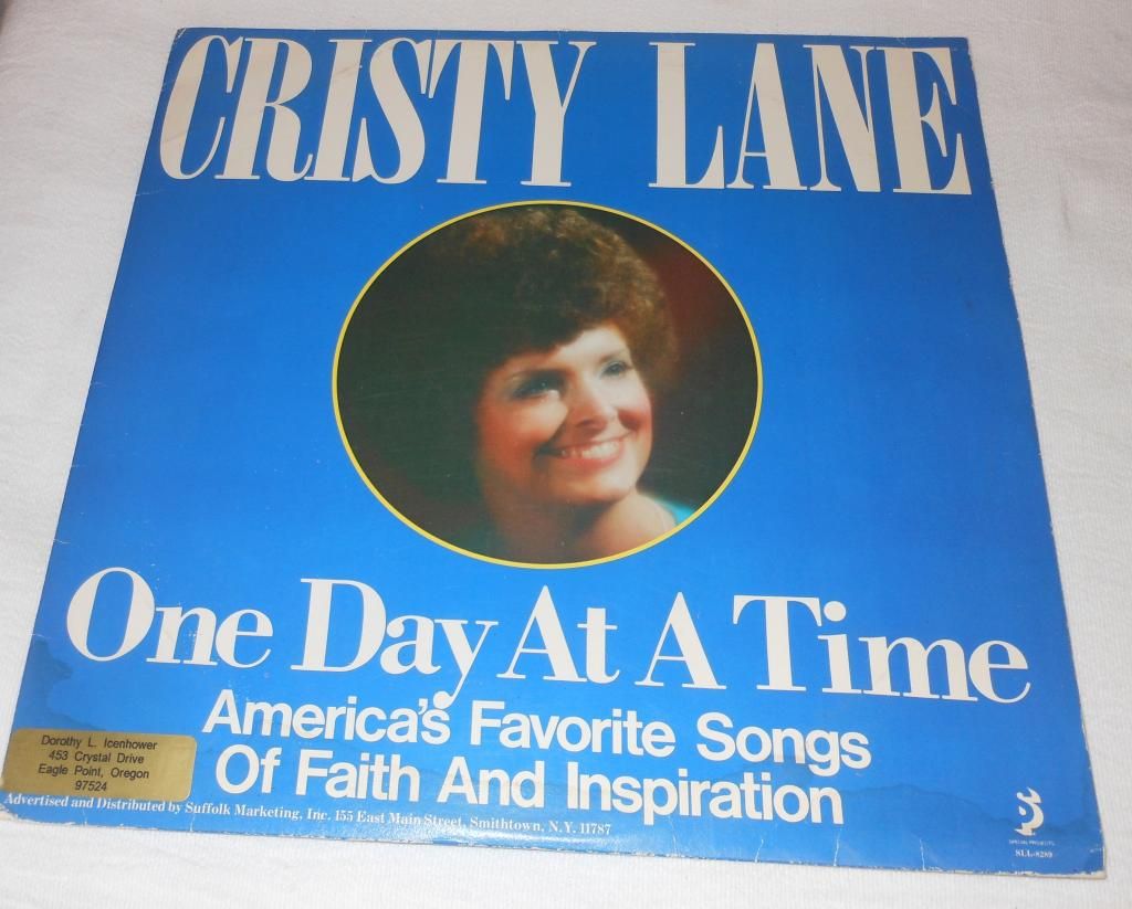 cristy lane "one day at a time" 12" lp vinyl album 1981 liberty